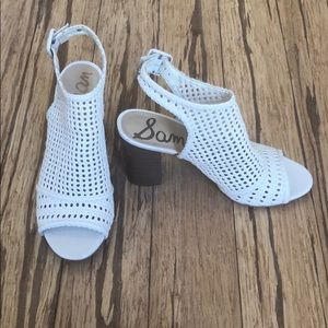 Sam Edelman Ivory Heeled Sandals